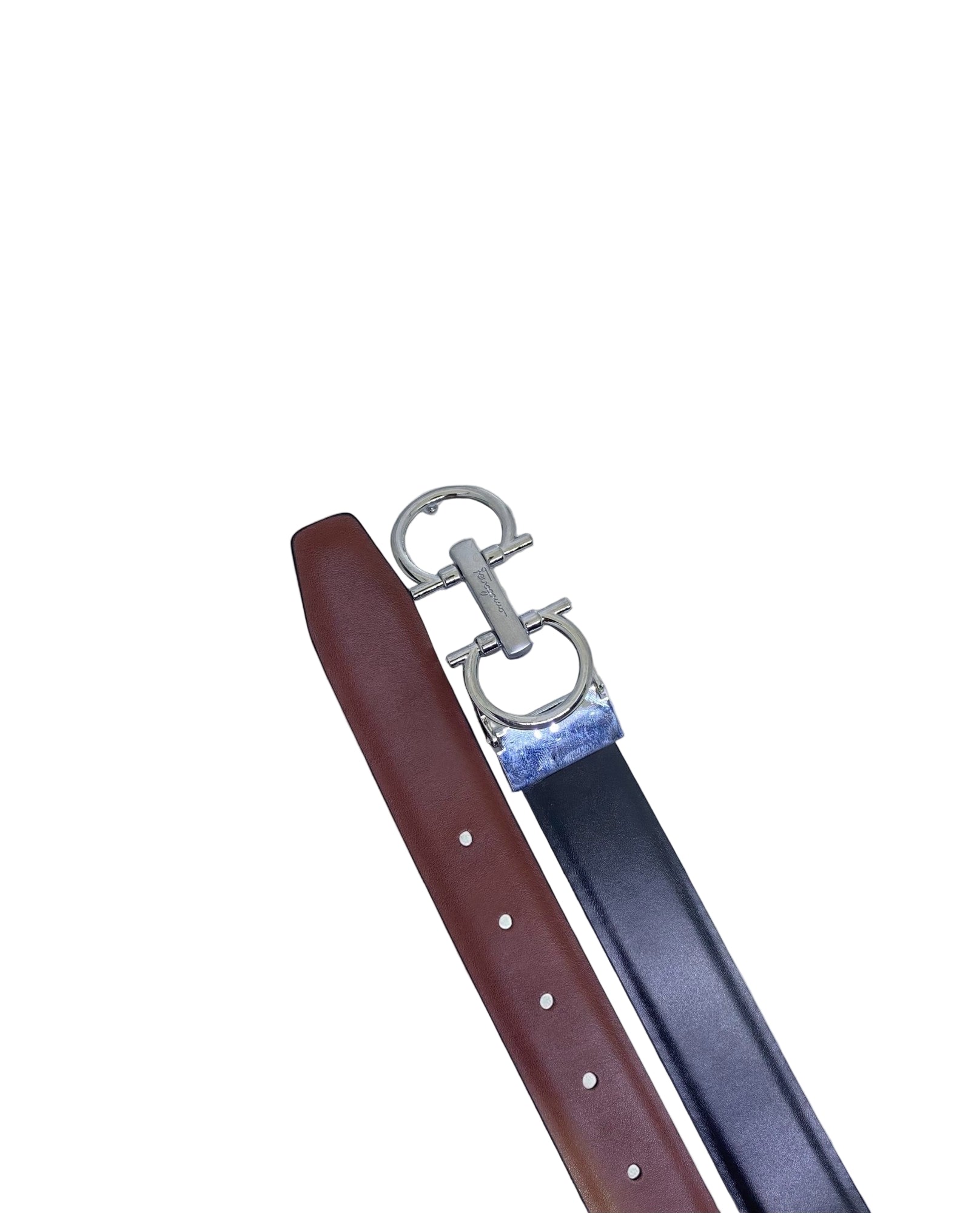 Frgamo Luxury Metal Buckle Leather Belt