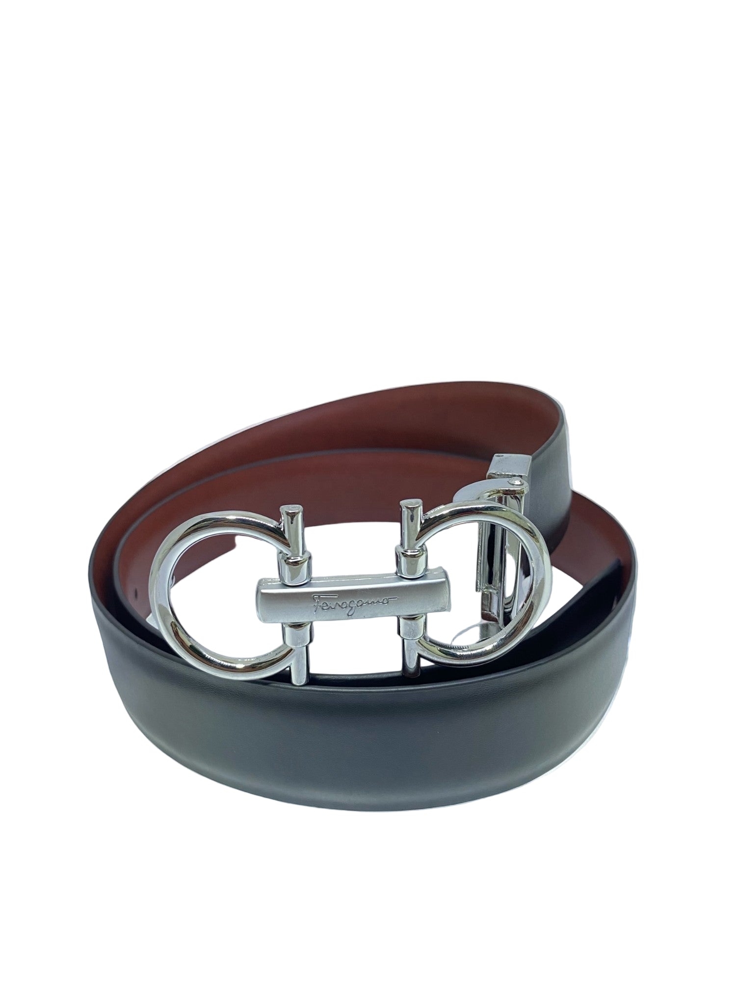 Frgamo Luxury Metal Buckle Leather Belt
