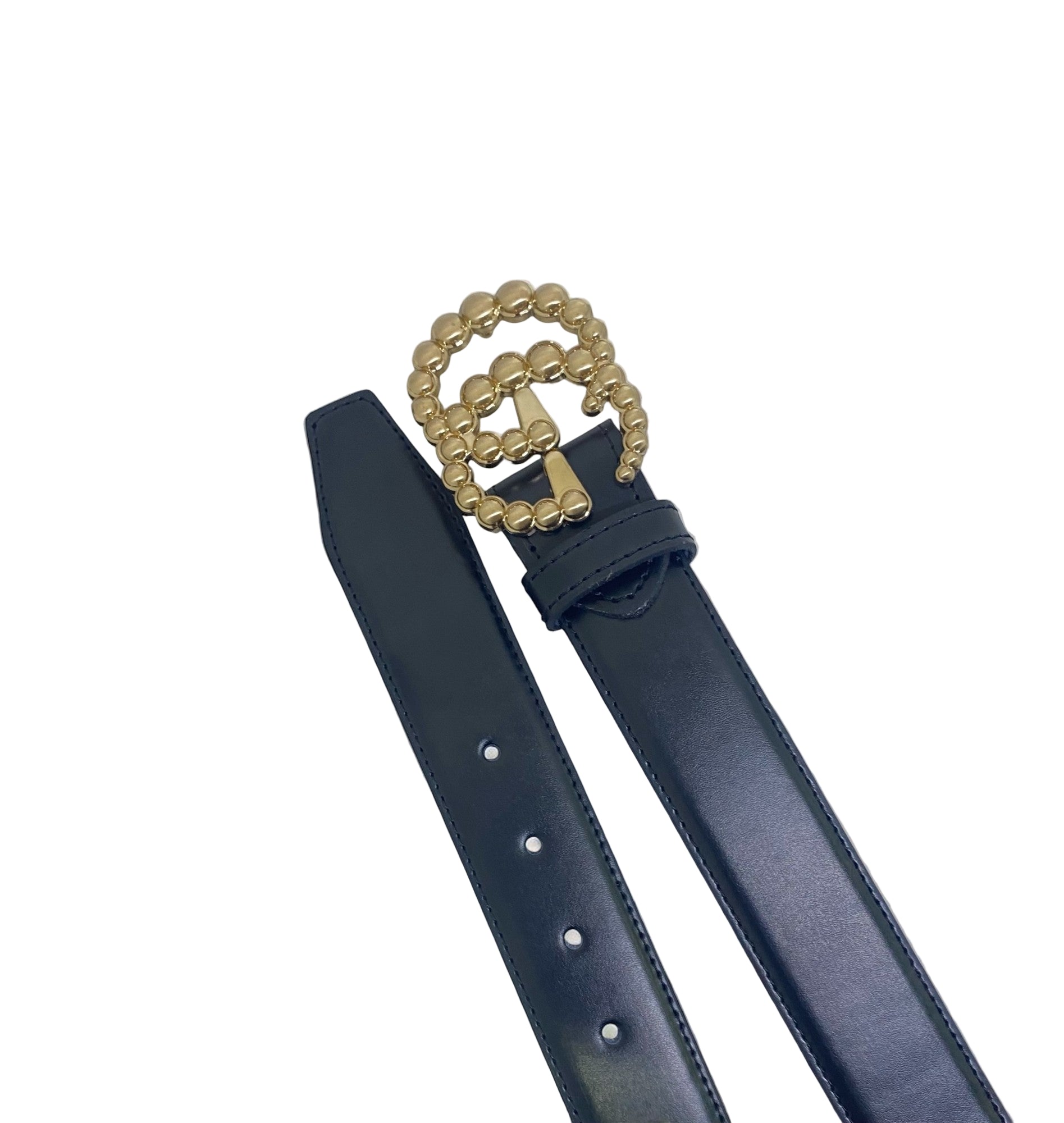 Gcci Elite Imported Belt with Heavy-Duty Buckle