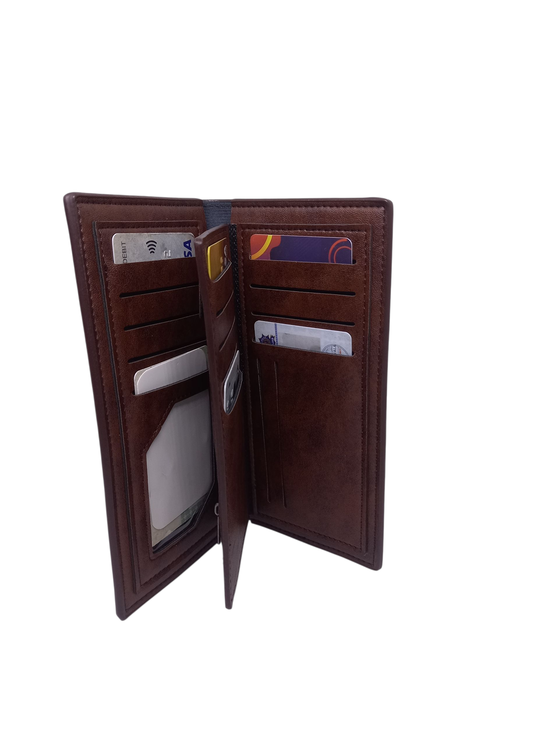 Rolex Leather Long Wallet