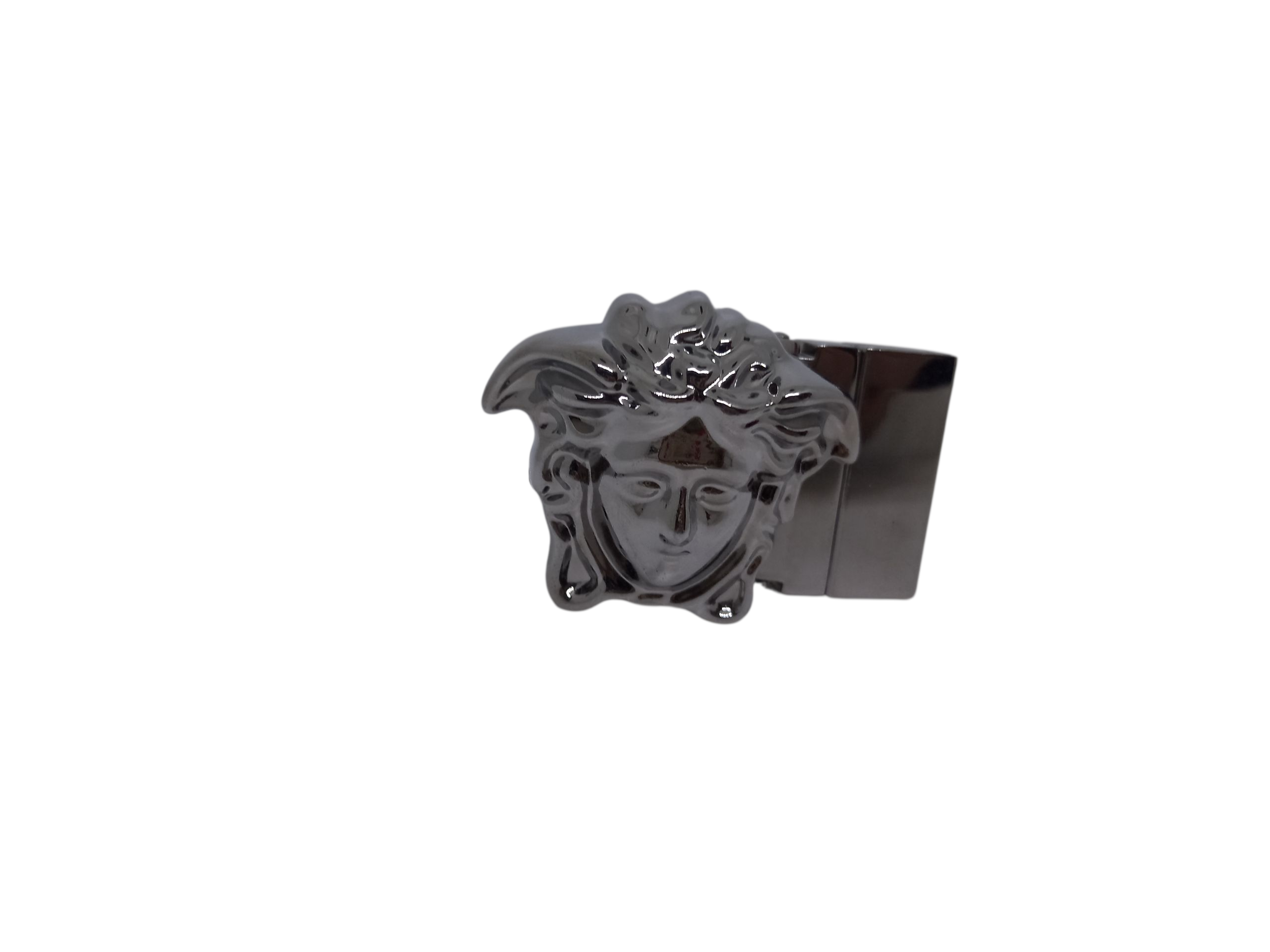 Versace Metal Reversible Belt Buckle