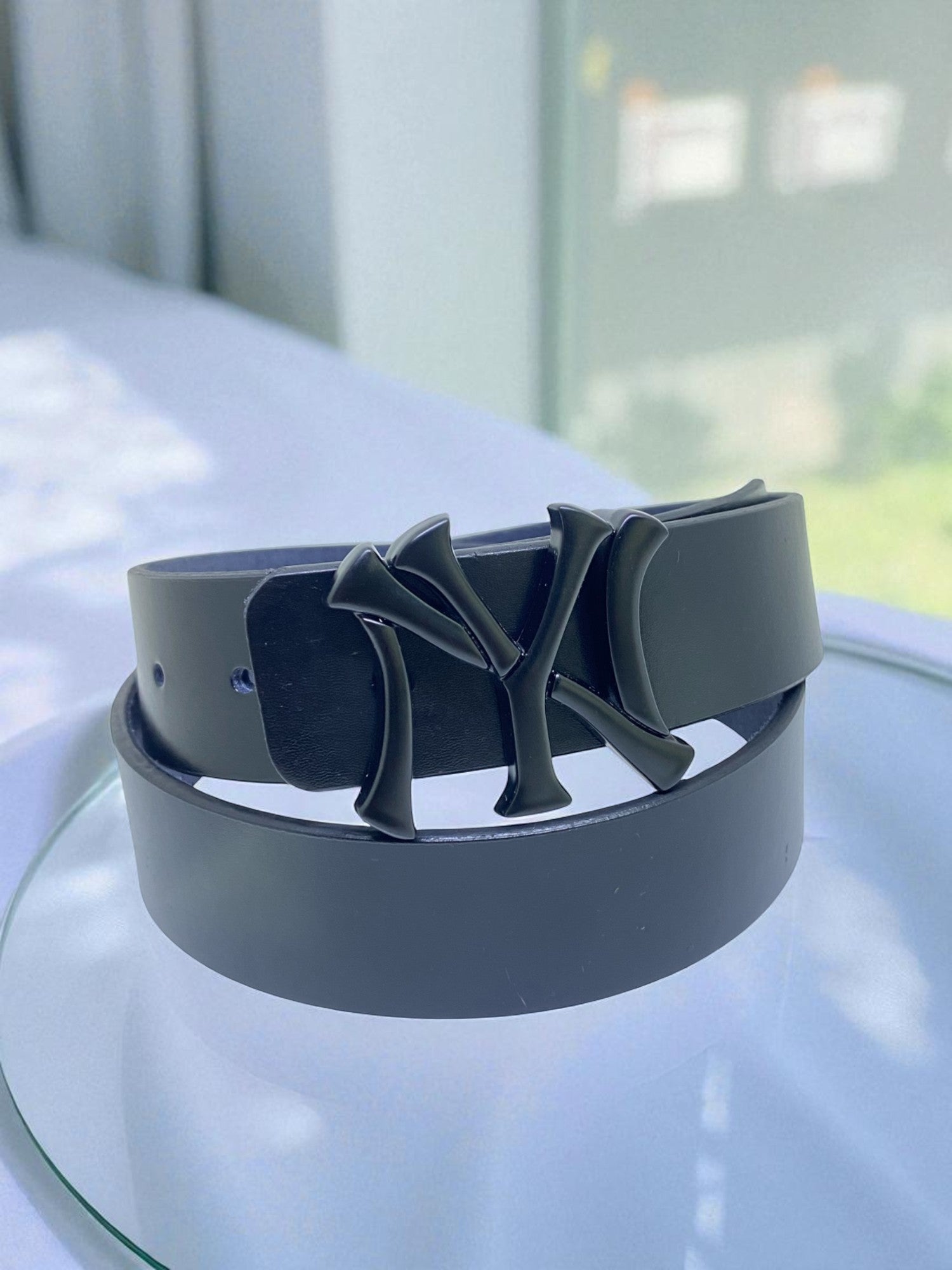 Newyok Classic Imported Belt with Metal Buckle