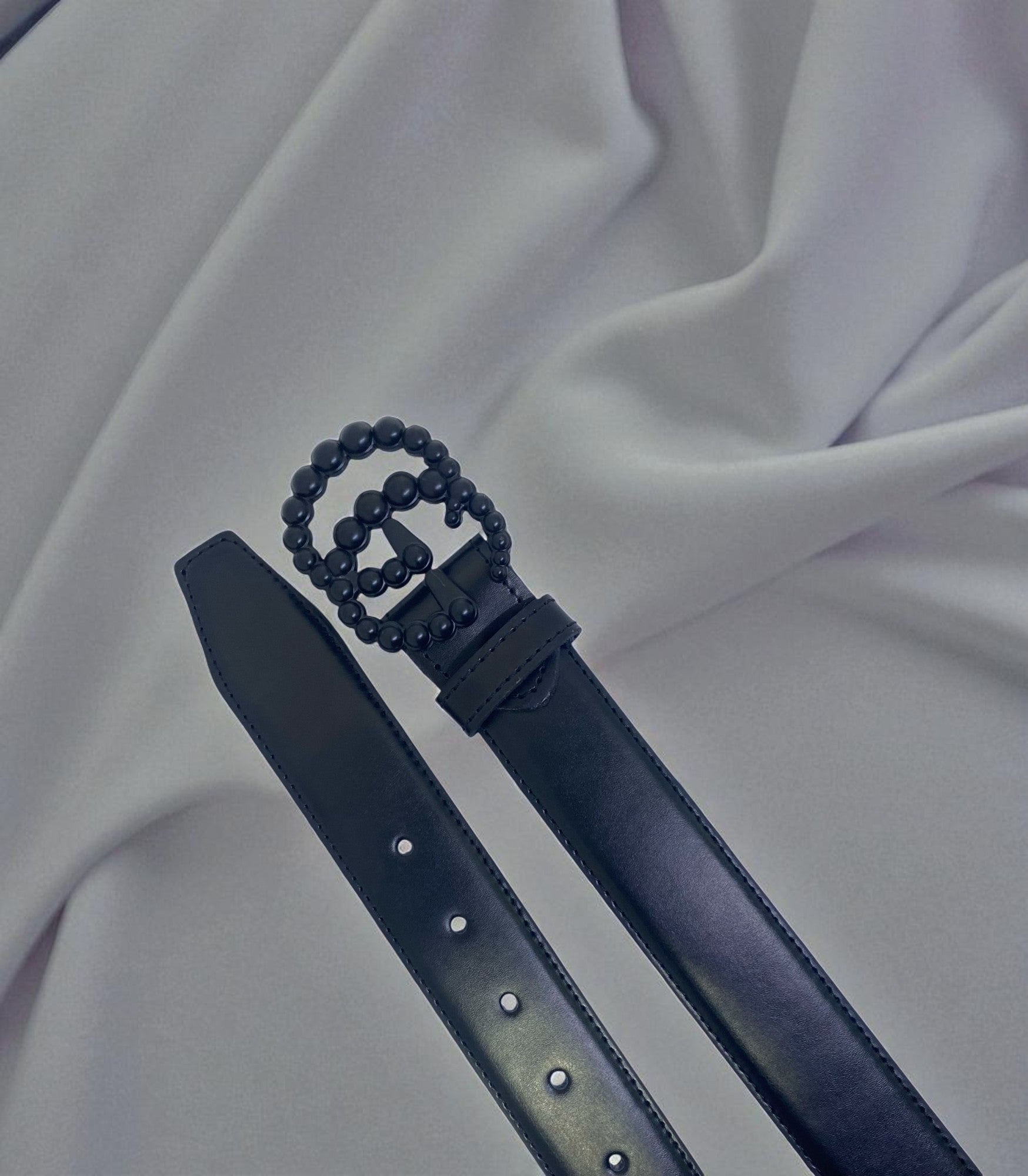 Gcci Elite Imported Belt with Heavy-Duty Buckle
