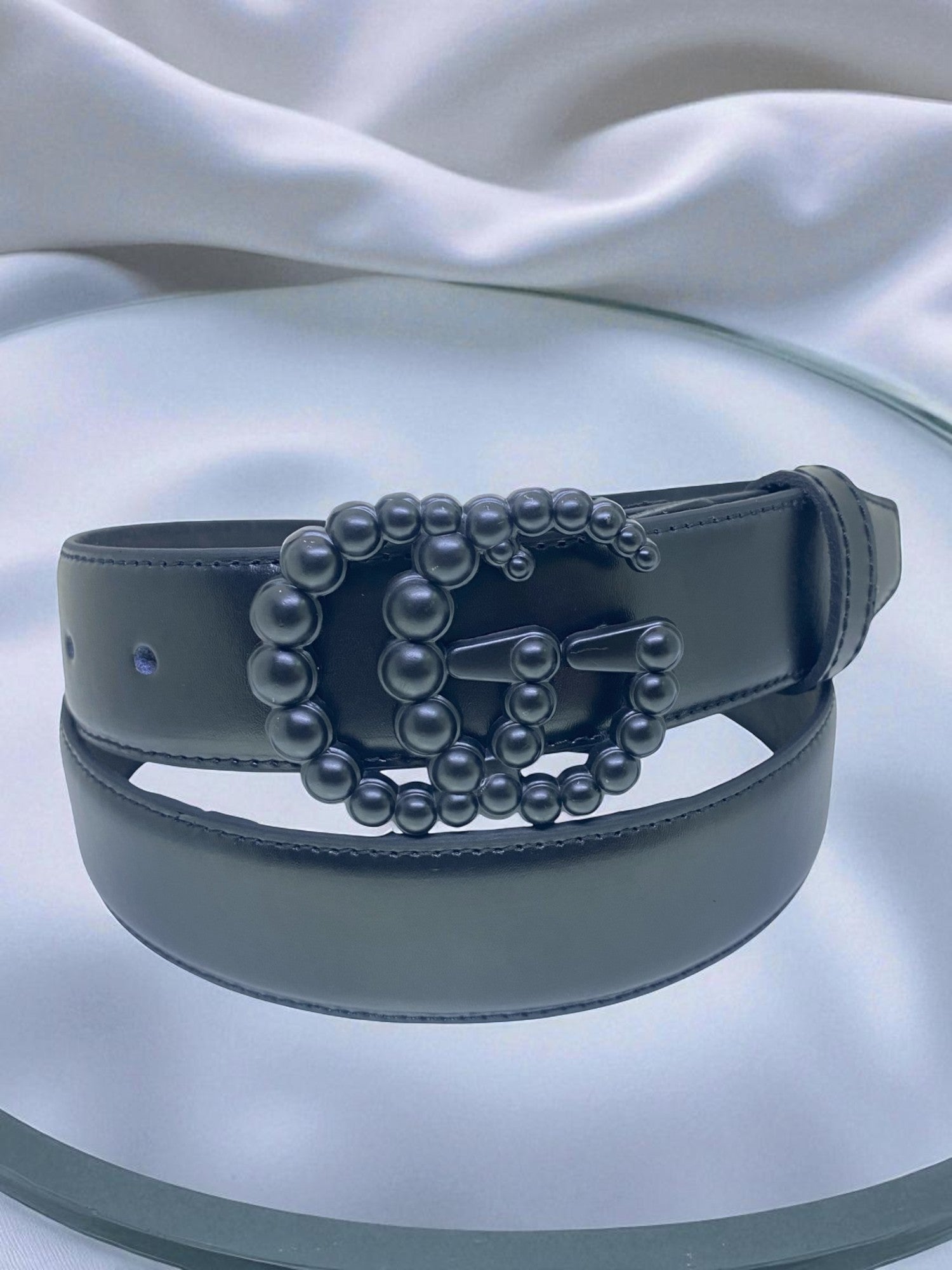 Gcci Elite Imported Belt with Heavy-Duty Buckle