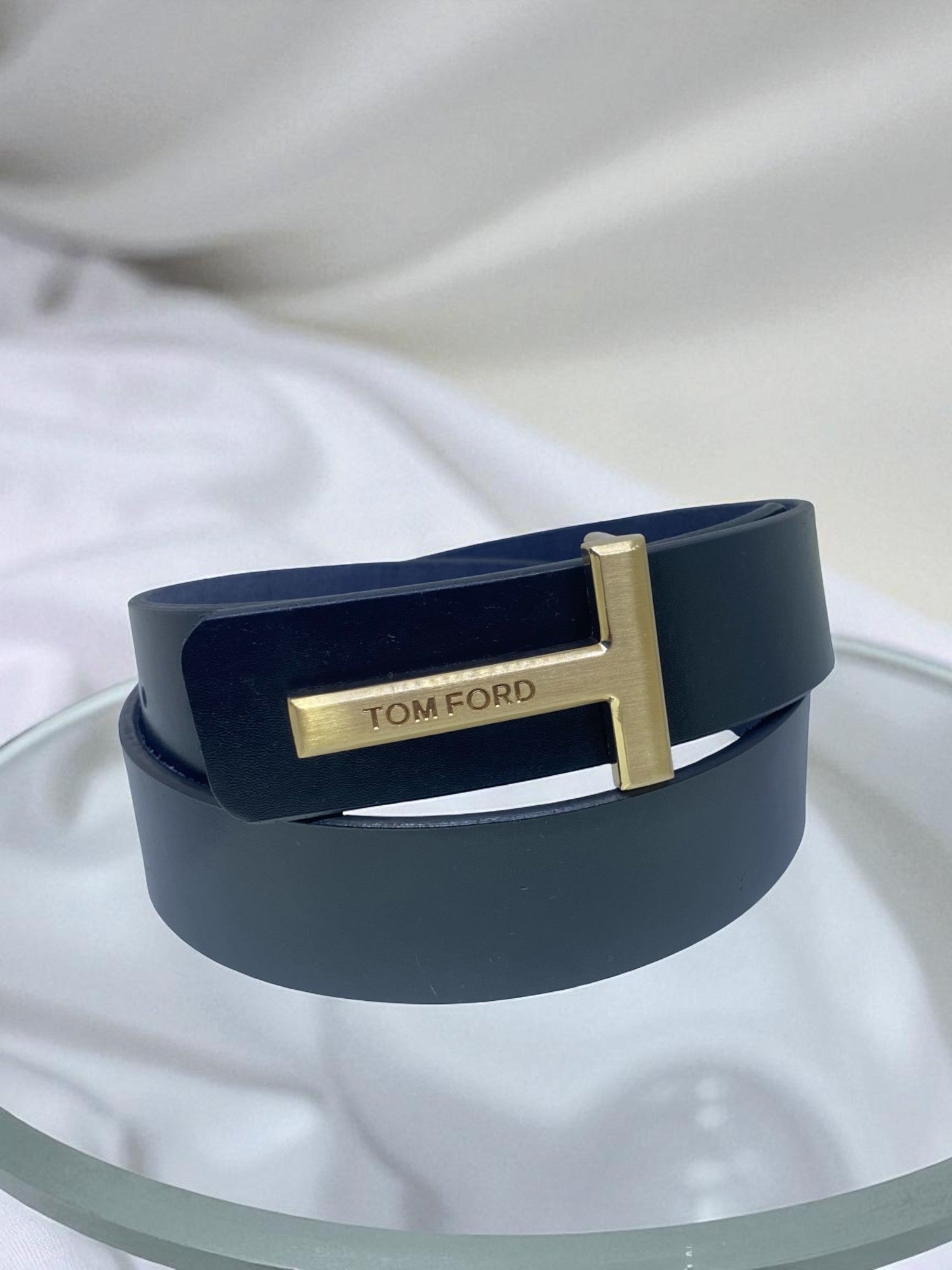 TomFod Designer Inspired Belt – Modern & Sleek