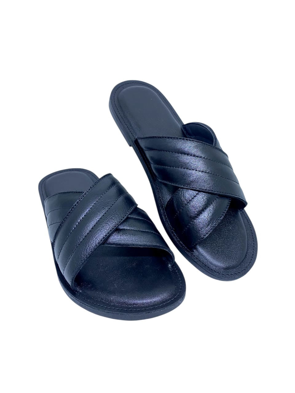 Men leather slippers Comfort, trendy, Stylish